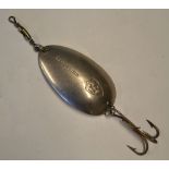 Allcocks Spoon: a scarce Allcocks Schooling Spoon stamped with Allcocks Shield c/w original box