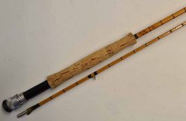 Hardy Rod: "The Perfection" 8ft 4in 2pc Palakona fly rod, ser. No.H30152, screw locking ferrules,