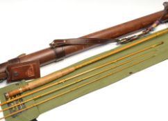 Marcus Warwick Rod: Rare Marcus Warwick Sniper De Luxe "Gold Plated" 8ft 3pc special ltd ed no.1