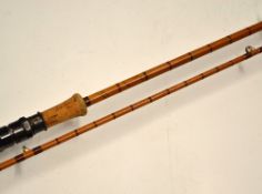Hardy's "The No.2 LRH Spinning Rod": 9ft 6in 2pc Palakona spinning rod with clear Agate lined