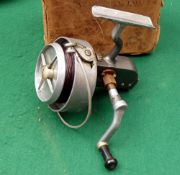 Hardy Altex spinning reel: No.3 Mk5 LHW folding handle, full metal bail, on/off ratchet check,