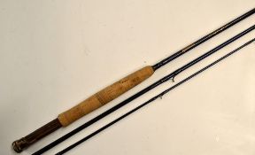 Drennan Fly Rod: good "Oxford Light Line" 9ft 9in 3pc carbon fly rod, #5-6, weight 3.5oz, lined butt