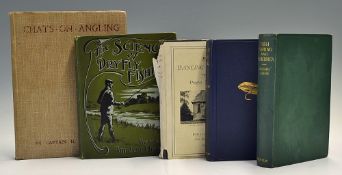 Barrington, Charles, George - "Seventy Years' Fishing" 1906 together with "By Dancing Streams" by