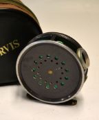 Hardy Bros Reel: Good The Perfect 3 1/8" alloy fly reel, post war model, double check, with Hardy'