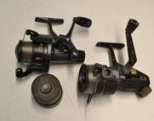 Abu Cardinal spinning reels (2): Cardinal C5 c/w spare spool (used) and Cardinal 63 Ultra cast model