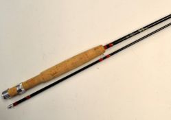 Hardy trout fly rod: fine "Hardy Favourite Graphite Fly" 8ft 6in 2pc trout fly rod, #5/6, lined butt