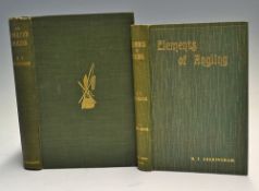 Sheringham, H. T. (2) - "An Angler's Hours" 1st ed 1905 London, original green cloth binding with
