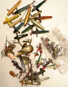 Lures: Assorted Selection of Lures including Devons, French, Mepps, Jollies, Mitchell etc. (40+)