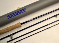 Sage Rod: Fine Sage Xi2 990-4 Generation 5 Technology 9ft 0in 4pc carbon fly rod #9 c/w agate