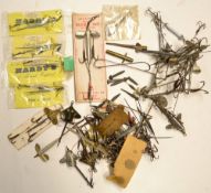 Lures: Assorted Hardy Bros Bait Mounts together with other various makers (#45)