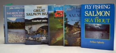 Salmon Fishing Book Selection - to include "Fly Fishing for Salmon and Sea Trout" by Arthur Oglesby,