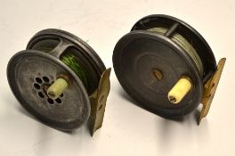 2x Dingley Alloy fly reels: F.T Williams & Co, 8 Little St Andrews St., London WC2, Perfect Style