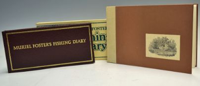 Foster, Muriel - "Muriel Foster's Fishing Diary" 1980, London: Michael Joseph with slip case, and "