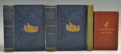 Colquhoun, John (2) - "The Moor and The Loch" 1878 Vol I and II, 4th edition, together with "Wanny
