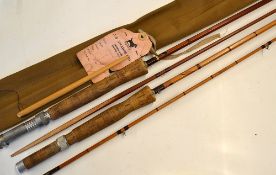 Sharpe's Spliced and split cane trout fly rods (2): 9ft 2pc spliced impregnated split cane trout fly