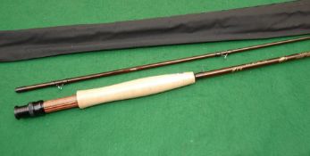 Regal HS Carbon fly rod: 9ft 6in 2pc trout fly, line rate 7/8, burgundy blank, large diameter