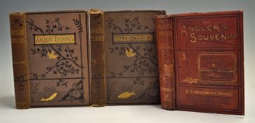 Davies, G. C. - "The Angler's Souvenir" 1886 together with two volumes of "Angler's Evenings" 1880