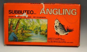 Angling Subbuteo: Rare Angling Authentic Replica of Coarse Fishing board game in mob - game for 2/