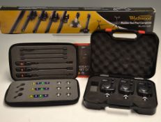 Coarse Fishing A mint set of JRC Bite Indicators c/w instructions and makers original fitted case