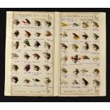 Allcocks Flies: 2x Allcocks Salesman display cards - labelled 'New Zealand' and each with 18 flies