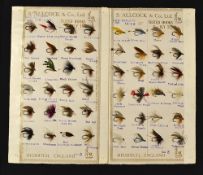 Allcocks Flies: 2x Allcocks Salesman display cards - labelled 'New Zealand' and each with 18 flies