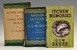 Skues, G.E.M. (2) - "Itchen Memories" 1951 plus "Nymph Fishing for Chalk Stream Trout" 1939 together