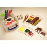 Good collection of Textreme Fly tying materials: to incl 14x various thread, 30plus packets