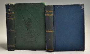 Webster, David - "The Angler and The Loop-Rod" 1885 1st ed together with "Salmon Problems" 1885