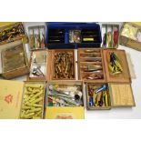 Spinning Baits - large collection: to incl Efgeeco lure box containing a variety of spoons, mepps,