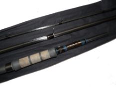 Fine Seer Barbel Quiver rod: 12ft 3in 3pc with detachable butt, black whipped single leg lined