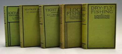 Bridgett, R. C. (5) - "Dry-Fly Fishing" 1922, "Tight Lines" 1926, "Loch-Fishing" 1926, "By Loch