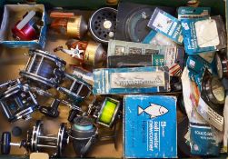 Winfield collection of reels, floats, lures, flies, fly lines, lines, spares et al - to incl 11