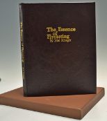 Krieger, Mel signed - "The Essence of Fly Casting" 1st ed 1987 ltd ed no.172/300 copies and signed