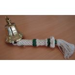 Brass Bell to HMMS 1579 measures 12cm approx.