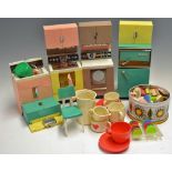 Children's Kitchen Set - made in USA, includes cookers, washer, Fridge, cupboards and drawers,
