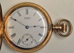 Waltham Watch Co. Ladies Pocket Watch 1890 - serial No. 4562855, Grade J., run: 2000, 7 jewels,