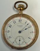 Waltham Watch Co. Pocket Watch 1886-1887 - serial No. 3154464, No.25, run:500, 15 jewels, not