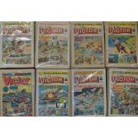 British Comics - Quantity of Boys Military Story Comics 'The Victor' to include years 1962, 63,