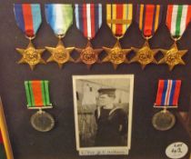 WWII Royal Navy Medal Group to include L/Tel R.E. Bellamy to consist of 1939/45 Star, Atlantic Star,