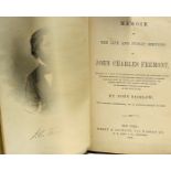 Memoir Of The Life And Public Services Of John Charles Fremont - by John Bigelow 1856 - First