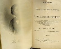Memoir Of The Life And Public Services Of John Charles Fremont - by John Bigelow 1856 - First