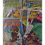 American Comics - Superman DC Greatest Adventure includes Nos.34, 43, 44, 50, 62, 69, 70, 71 and