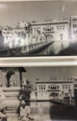 India & Punjab - Golden temple Photographs -Two vintage photographs of the causeway and entry gate