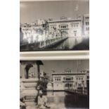 India & Punjab - Golden temple Photographs -Two vintage photographs of the causeway and entry gate