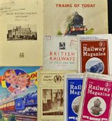 1935 Great Western Centenary Book plus menu in the Great Hall Bristol University, together with