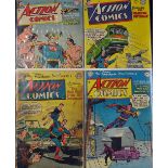 American Comics - Superman DC Publication Action Comics to include No.191, 192, 199 and 200 (4)