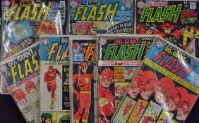 American Comics - Superman DC The Flash includes Nos.196, 187, 178, 169, 160, 205 and 2x Giant