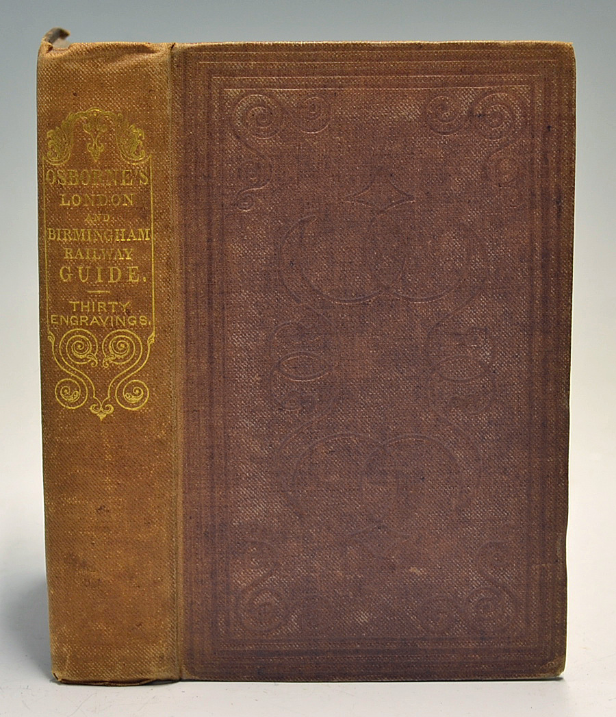 Osborne's London & Birmingham Railway Guide 1840 First Edition. Published by E.C. & W. Osborne, - Image 2 of 2