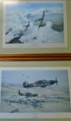 Aviation - Robert Taylor Colour Prints Signed - includes Moral Support signed by 85 Squadron C.O.,