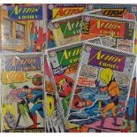 American Comics - Superman DC Publication Action Comics to include No.331, 332, 333, 335, 336,